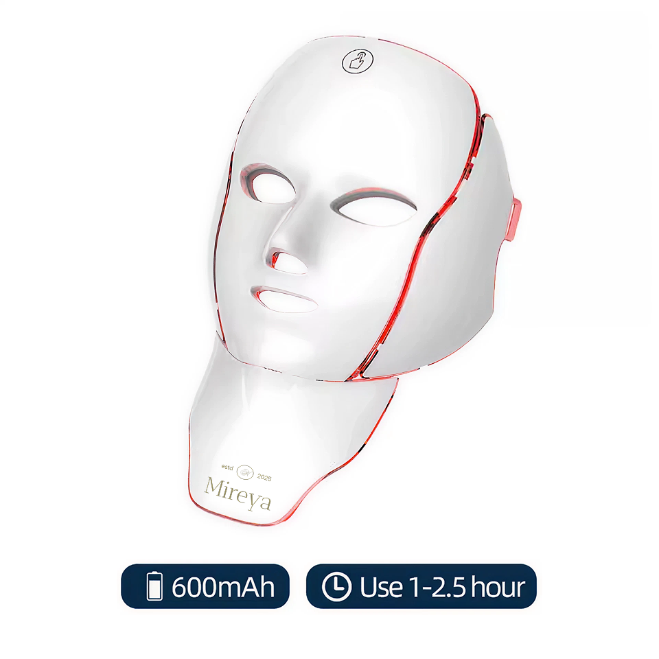 MIREYA™ LED Photon Therapy Face & Neck Massager