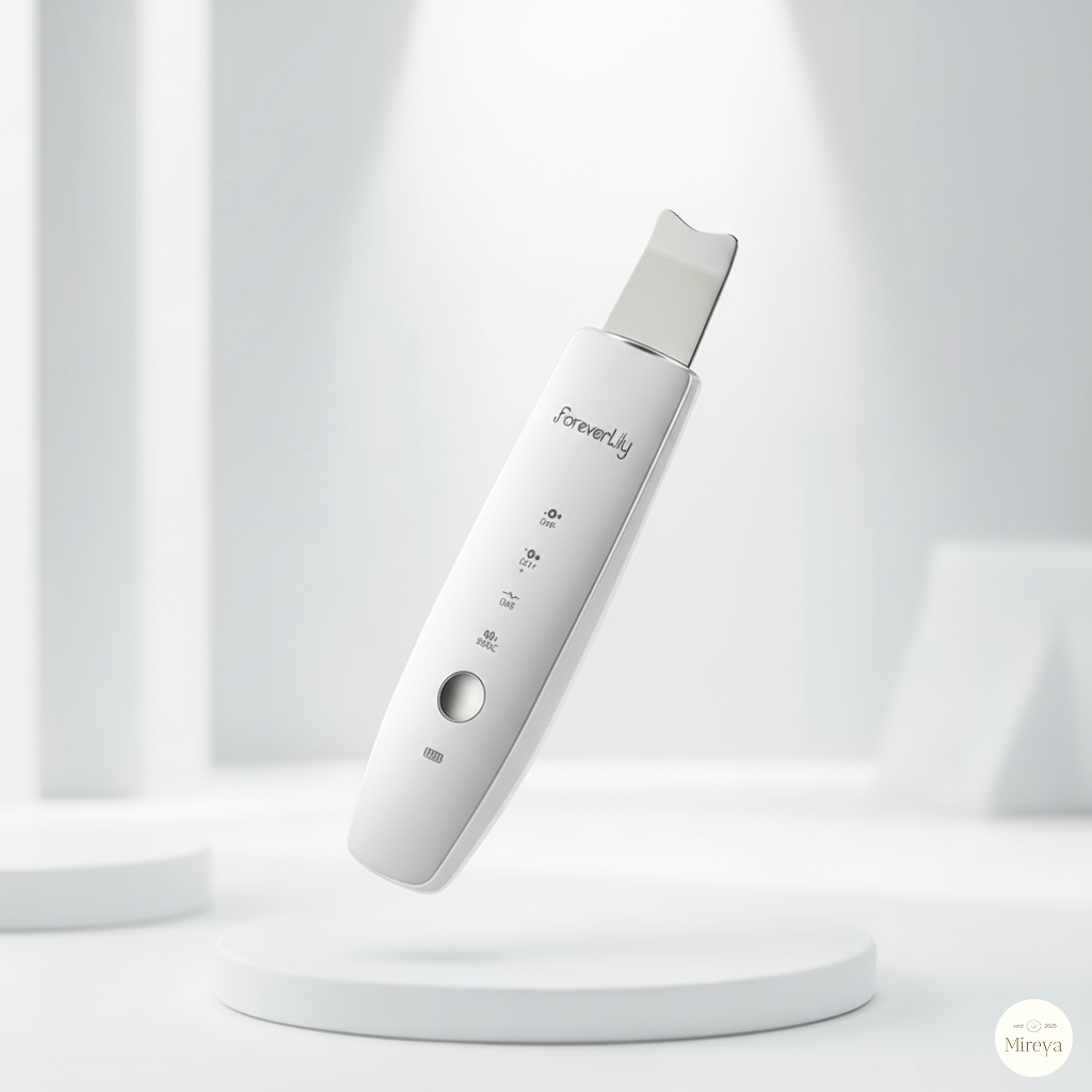 MIREYA™ 6 in 1 EMS Ultrasonic Skin Scrubber & LED Facial Massager