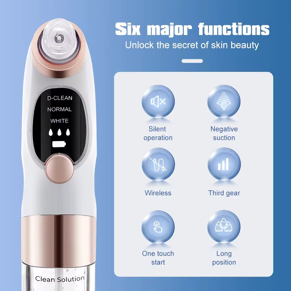 MIREYA™ HydroPore Vacuum Facial Cleaner