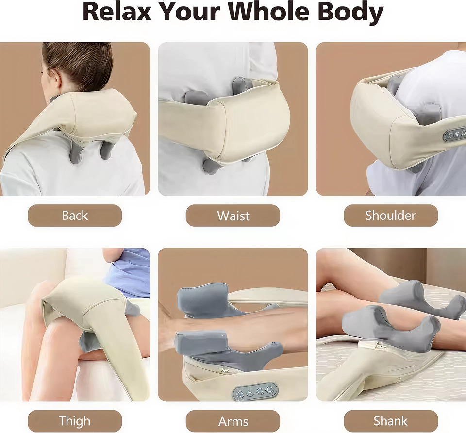 Cordless Shiatsu Neck & Shoulder Massager
