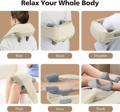 Cordless Shiatsu Neck & Shoulder Massager