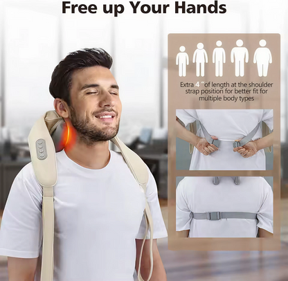 Cordless Shiatsu Neck & Shoulder Massager
