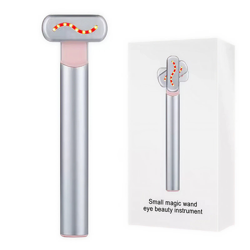 EMS Microcurrent Face & Neck Lifting Massager with Red Light Therapy – Skin Tightening & Anti-Wrinkle Beauty Wand